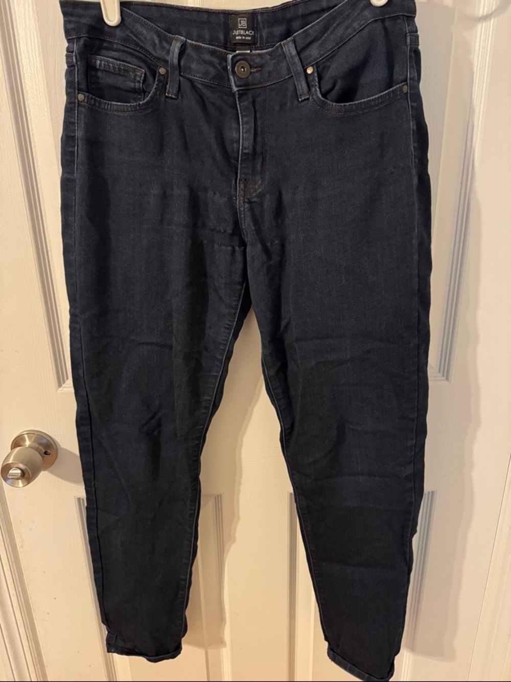 Just Black Navy/Indigo Skinny Jeans